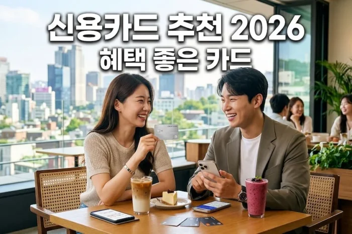 신용카드 추천 2026 💳 혜택 좋은 카드 TOP10 총정리